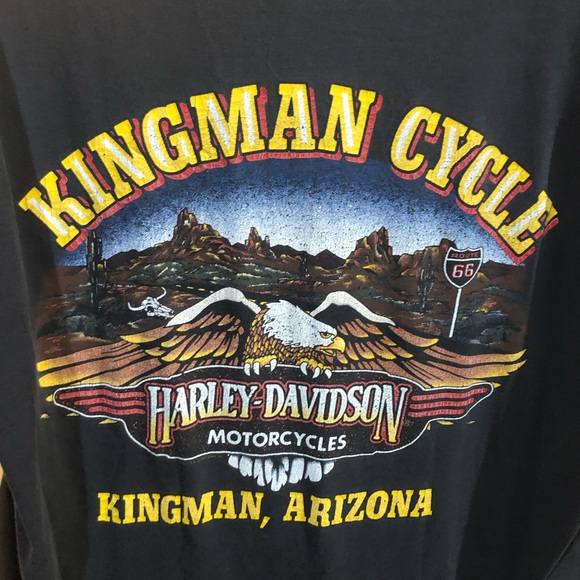 Vintage 1994 Haley Davidson Alaska T-Shirt Men’s Large - Picture 3 of 11